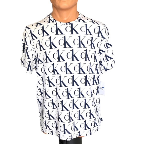 Calvin Klein Other - 💖MEGA SALE💖Calvin Klein ONE PLUSH LOUGE Crew Neck Men T-Shirt White NM2135100